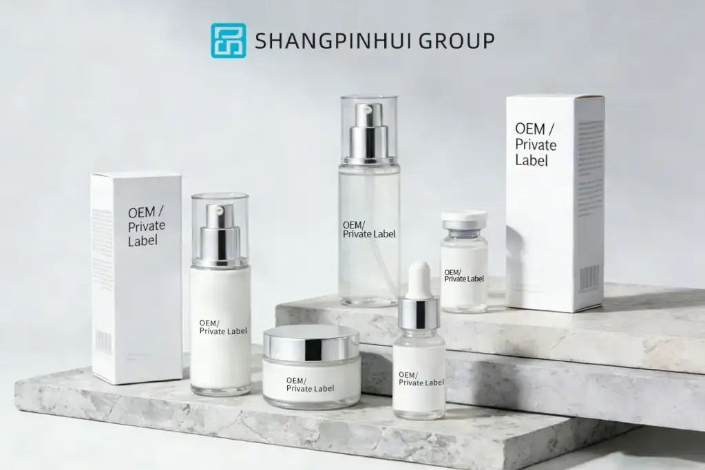 private label whitening serum OEM manufacturing and first batch product development