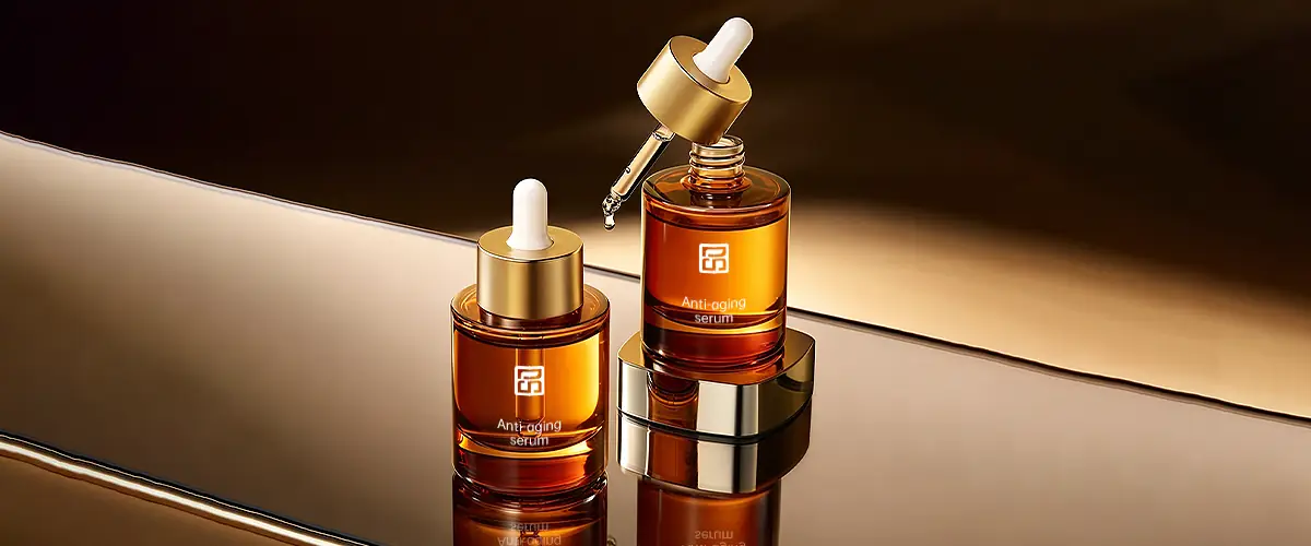 premium anti-aging serum product for OEM skincare manufacturing and formulation development