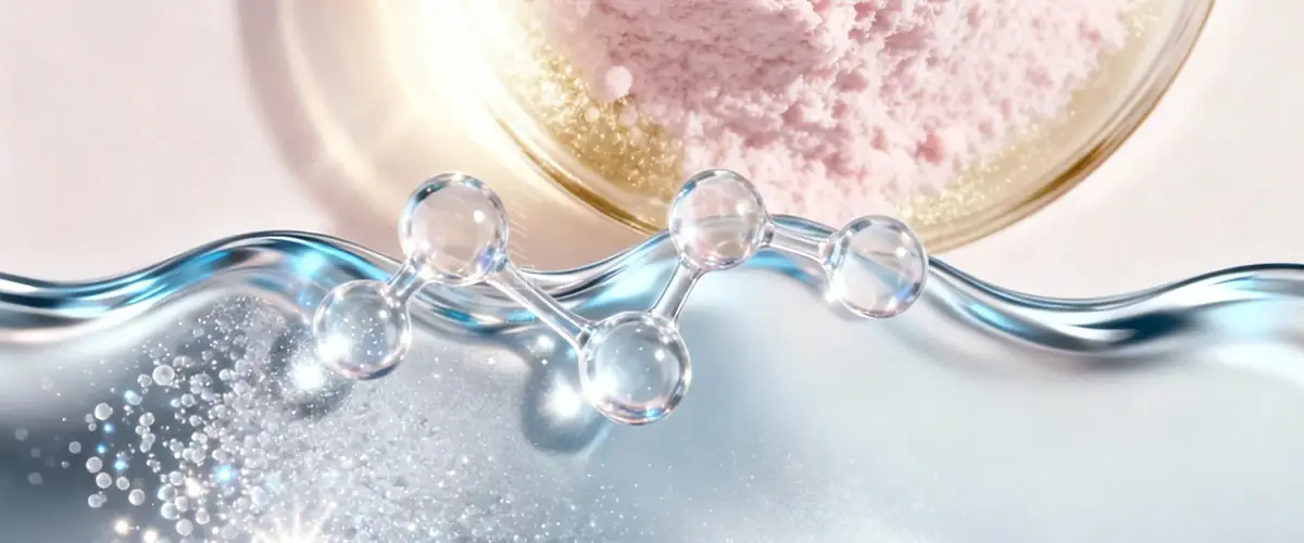 molecular skincare ingredients used in anti-glycation and anti-aging formulation design