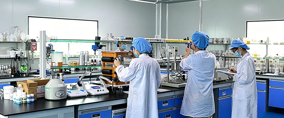 skincare research and development laboratory for retinol anti aging oem formulation projects