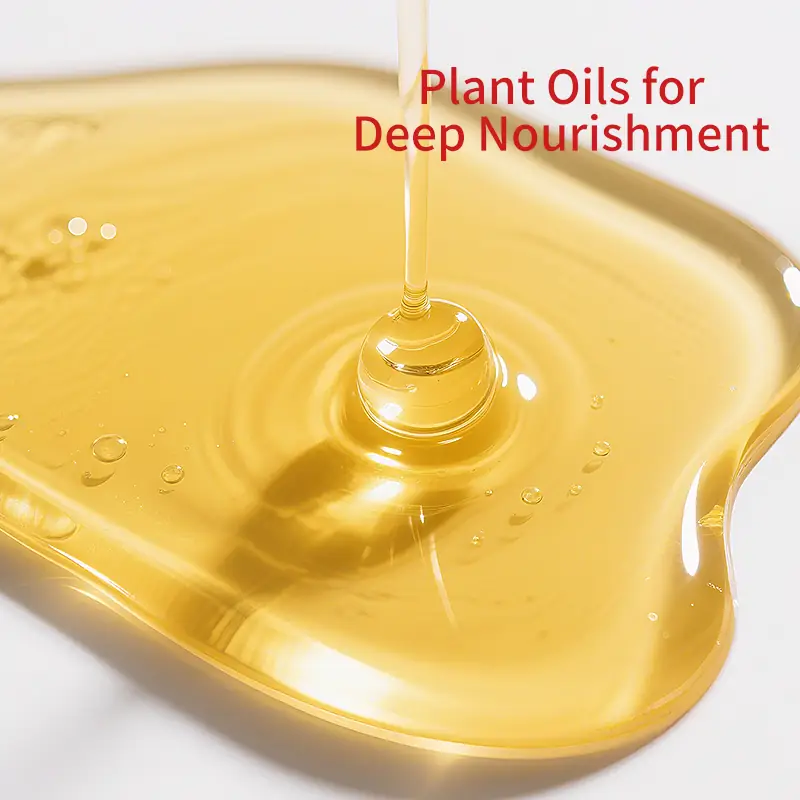 Botanical Oil Texture Non-greasy eye oil texture for fast absorption and deep hydration