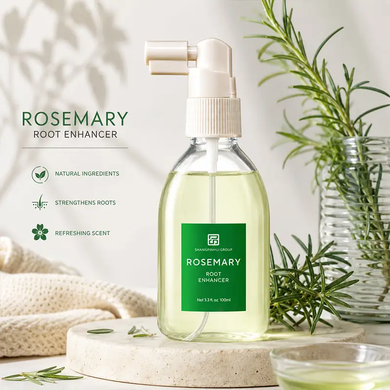 Rosemary ingredient story for private label grow hair spray