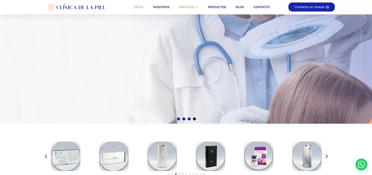 CLÍNICA DE LA PIEL — Dermatology-Backed Skincare OEM Manufacturer Mexico