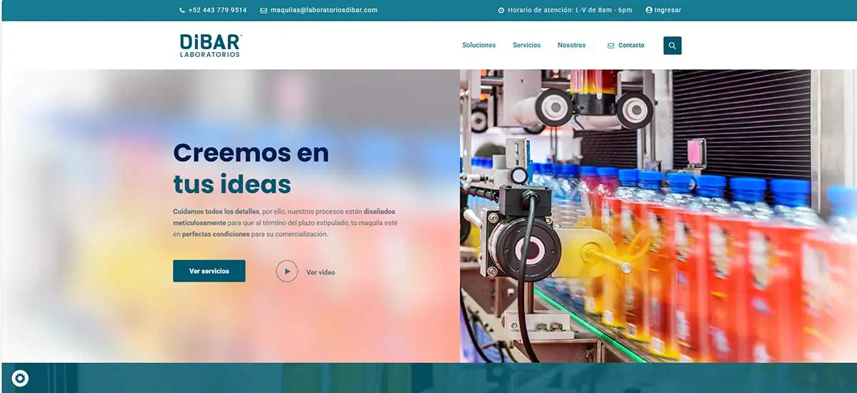 Laboratorios Dibar — Large-Scale Private Label Cosmetics Manufacturer Mexico