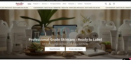 4EverAlive Labs Ready to Label Skincare