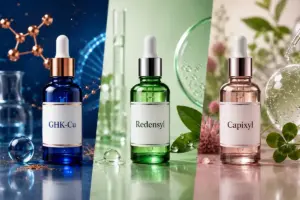 GHK-Cu vs Redensyl vs Capixyl: Hair Growth Ingredient Comparison for Private Label Brands