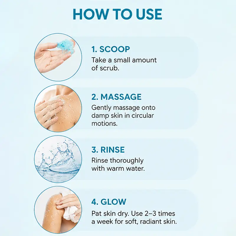 How to use coconut oil sugar body scrub for exfoliation cleansing and glowing skin