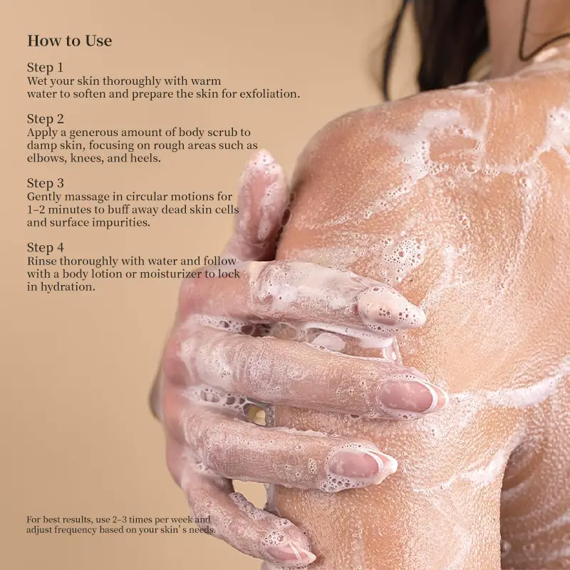How to use strawberry body scrub for shower exfoliation routine