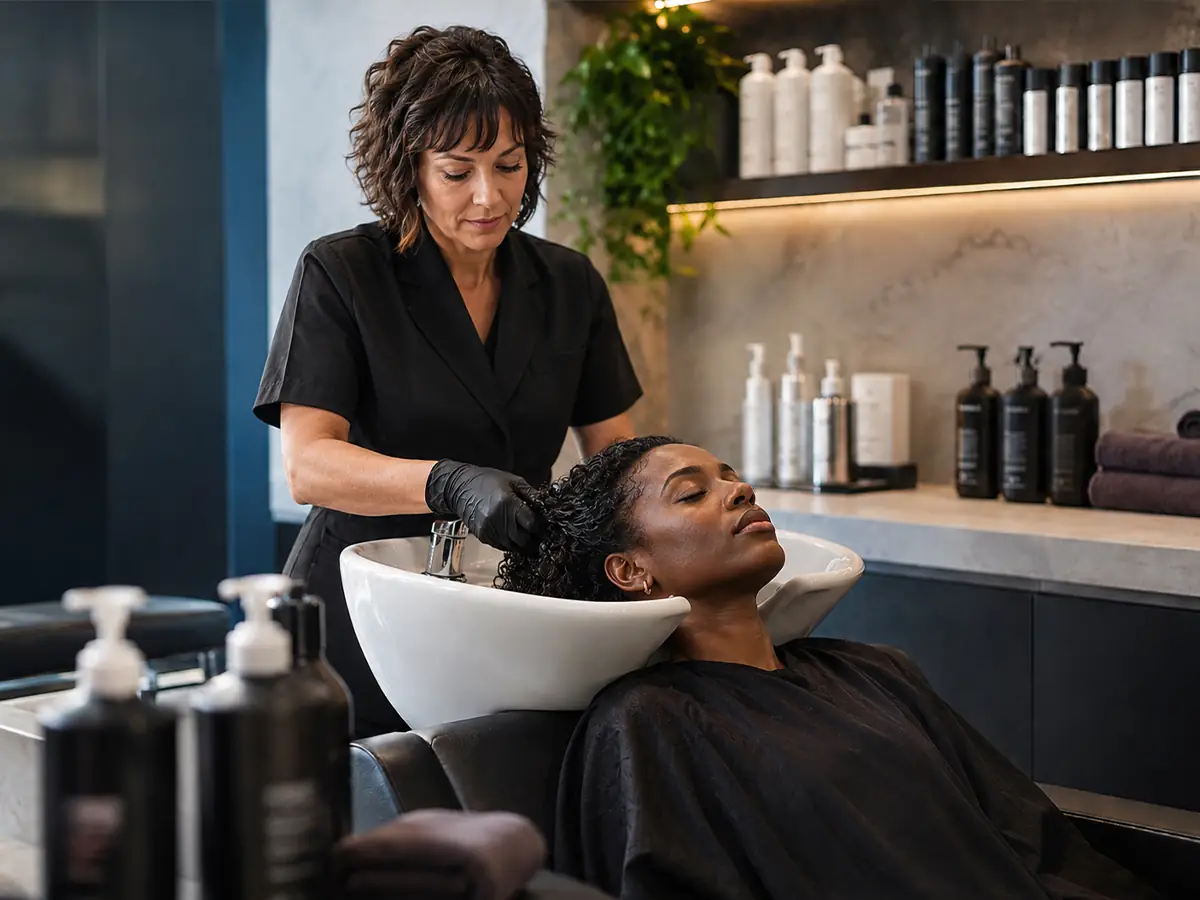 Private label salon and professional hair care support