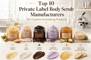 Top 10 Private Label Body Scrub Manufacturers for Custom Exfoliating Products