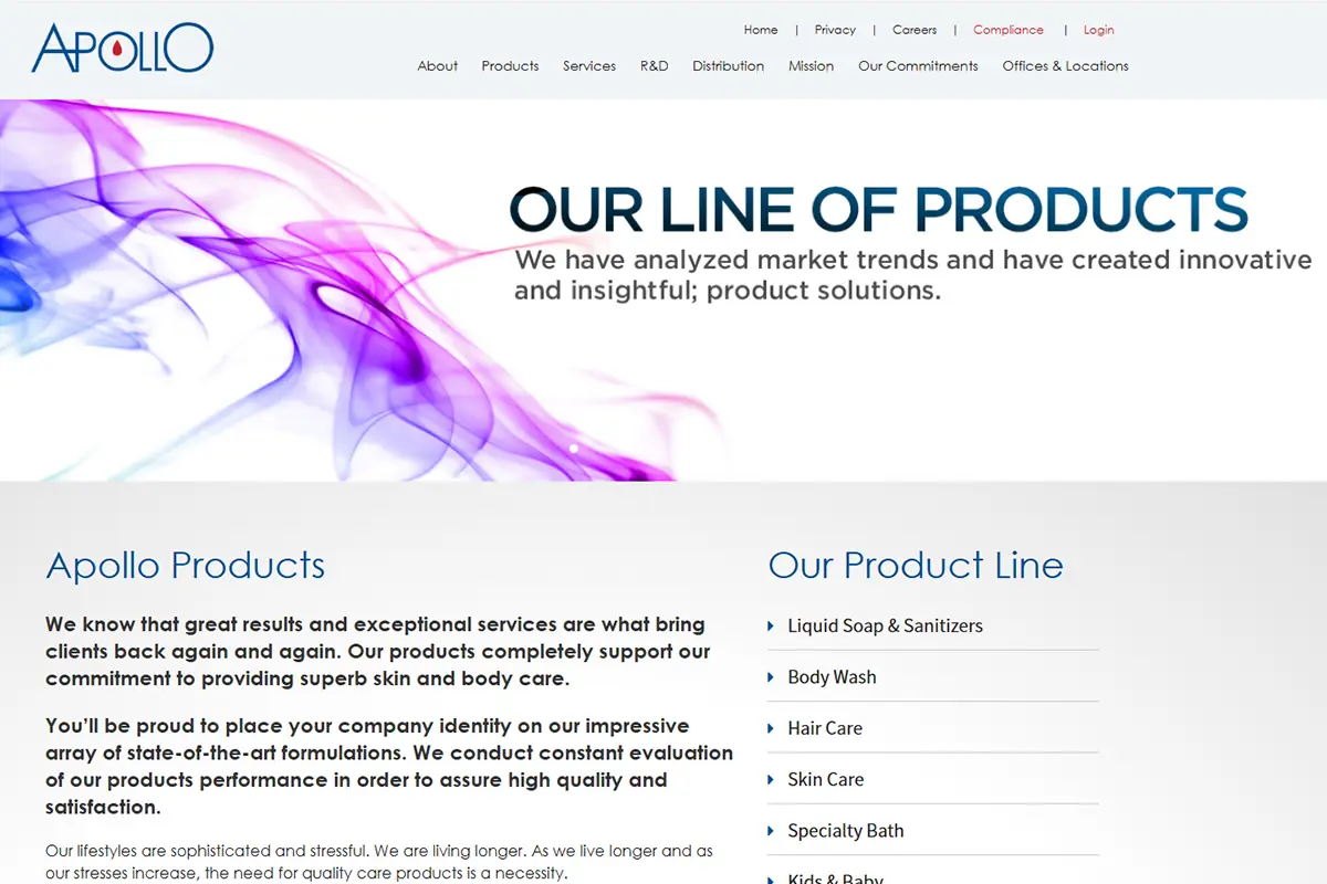 Apollo Private Label Hair Care Manufacturing