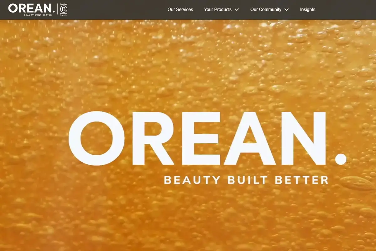 Orean Personal Care Contract Manufacturing