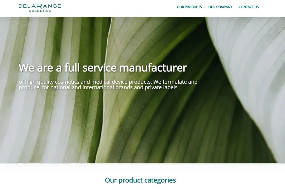 Personal Care Concepts custom skincare formulation and cosmetic manufacturing in the Netherlands