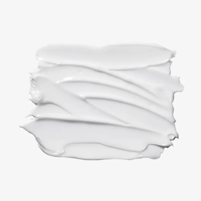 Silky body lotion texture for soft smooth and moisturized body skin