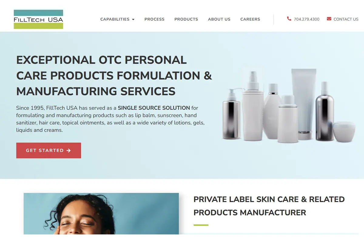 FillTech USA OTC Sunscreen Manufacturer